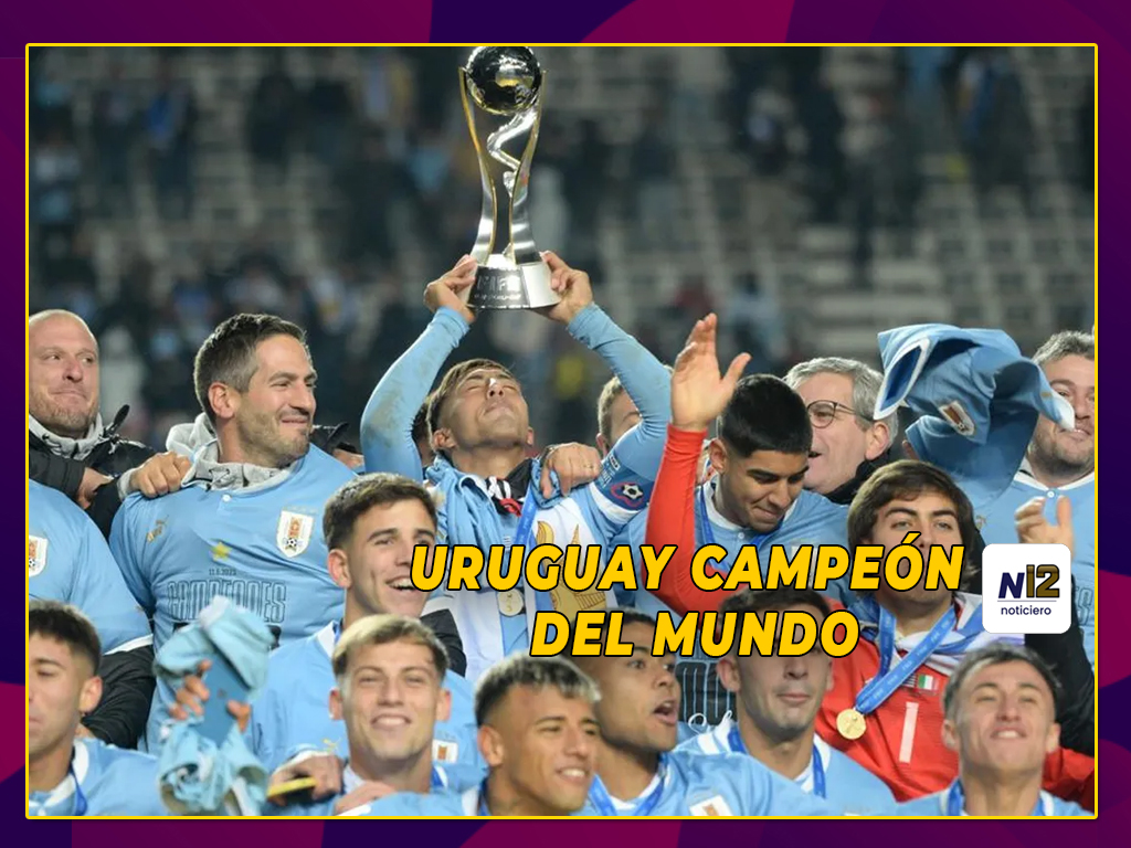 Uruguay, a la final del Mundial Sub 20: la garra charrúa se hizo